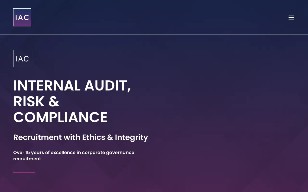 IAC Recruit corporate governance recruitment website